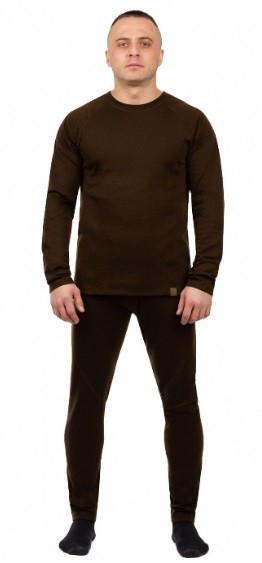 Термобелье Novatex Pride Target (Таргет)  (шерсть мериноса, коричневый)