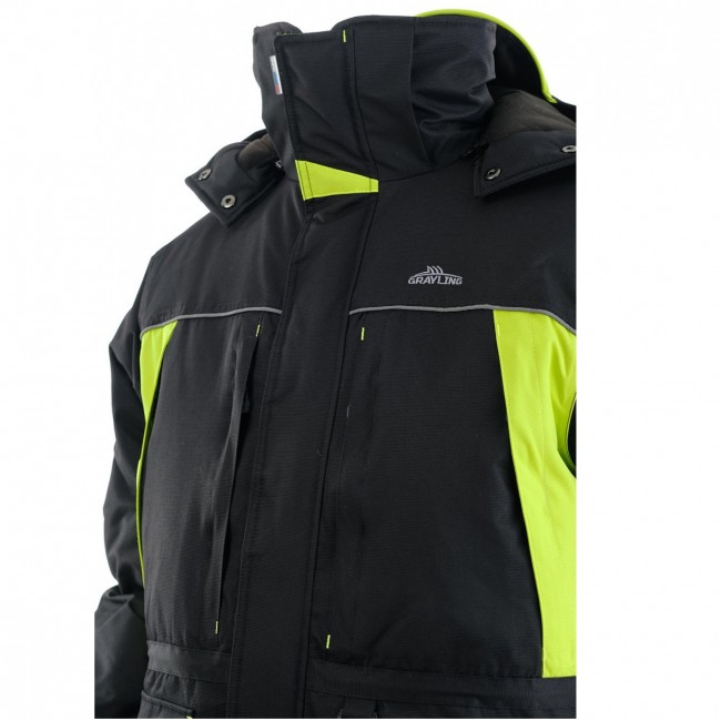 Костюм Novatex Grayling "Селигер 2020" (Кошачий глаз,черн.-лайм.)