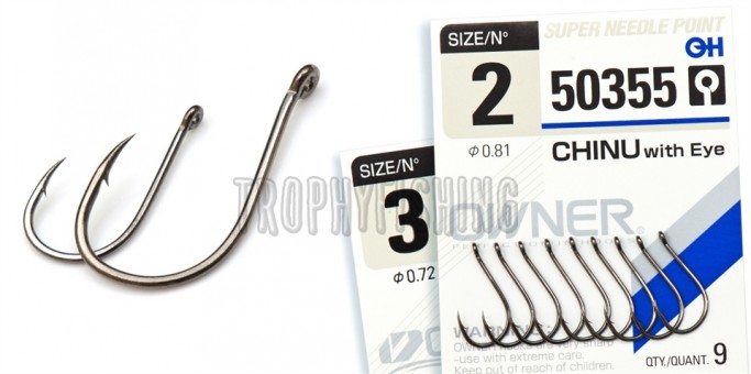 Крючок OWNER C'ultiva 50355 Chinu with Eye Крючок OWNER C'ultiva 50355 Chinu with Eye