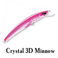 Воблер Yo-Zuri Crystal 3D Minnow